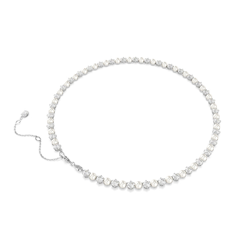 Swarovski Matrix Silver Coloured Necklace 5689623-zoom-