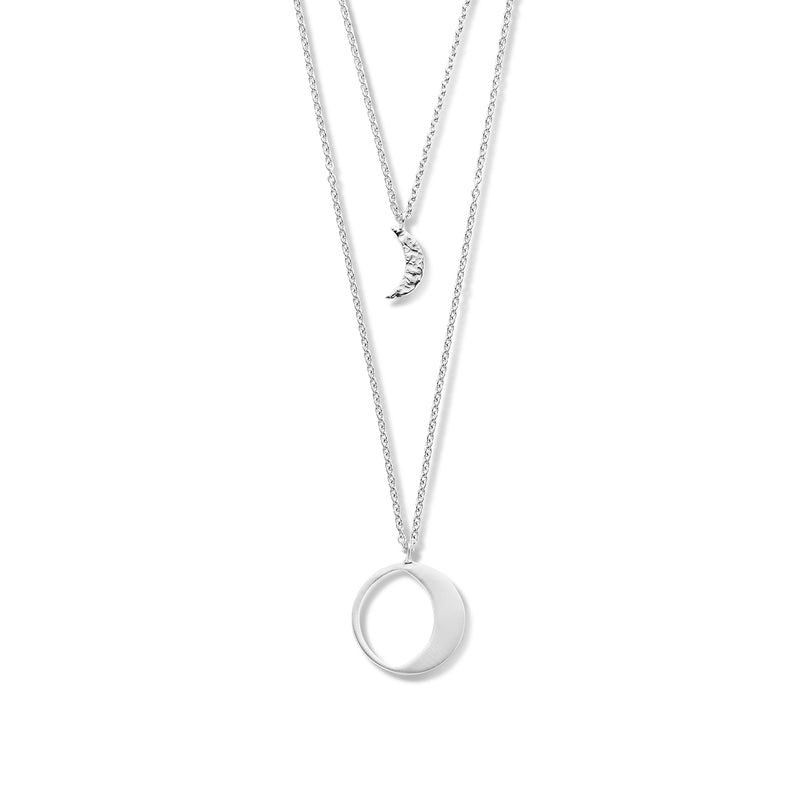 Violet Hamden Luna 925 Sterling Zilveren Ketting met Manen VH10104-zoom-