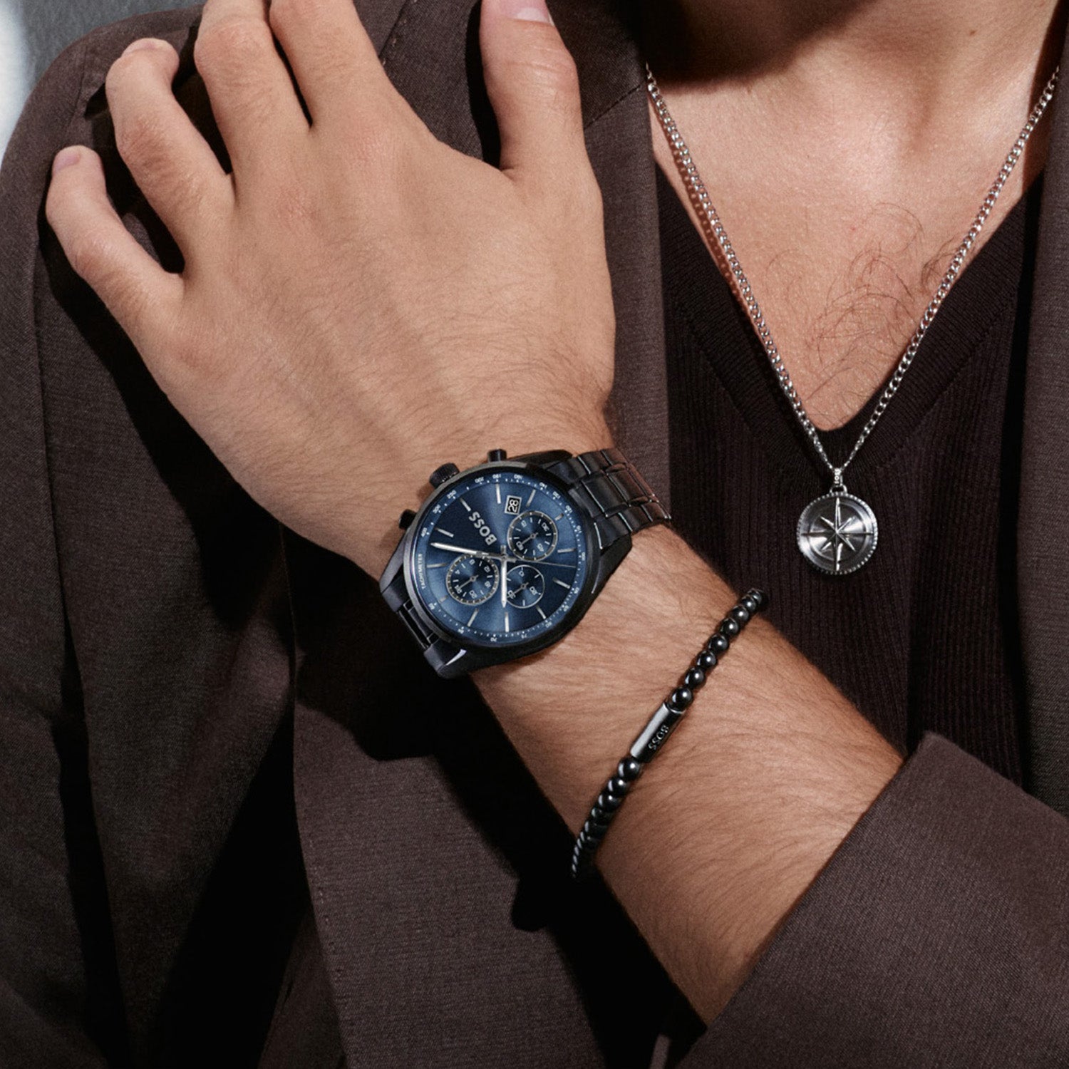 Hugo Boss Chronograph Watch 44 mm HB1514314