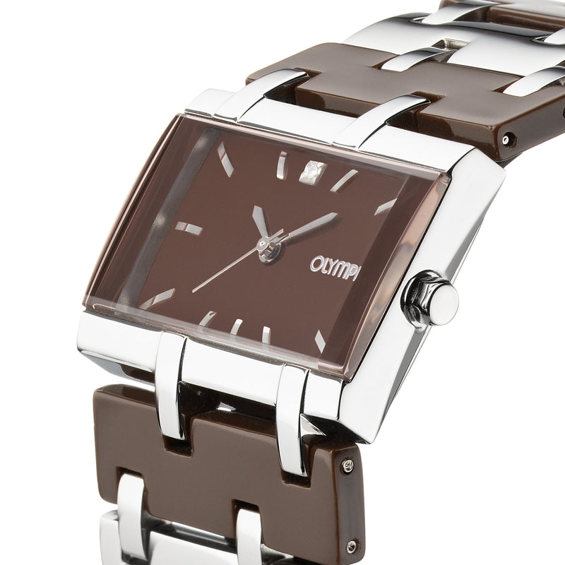 Olympic Bruin Dames Horloge 2002-OL70DSS005-zoom-