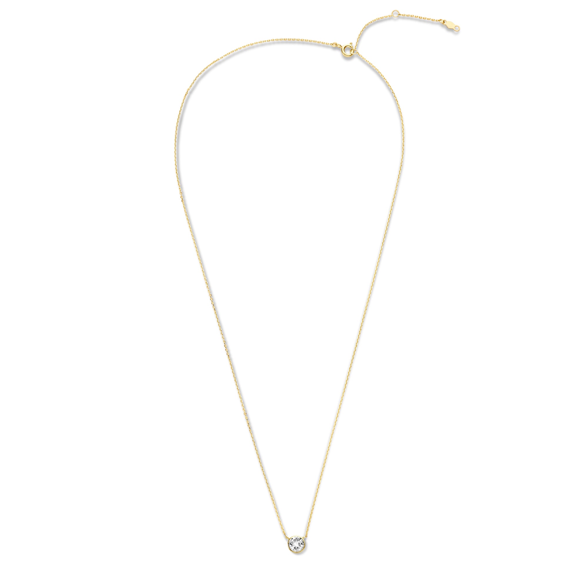 Violet Hamden Venus 925 Sterling Silver Gold-coloured Necklace with Birthstone VH340010-NOV