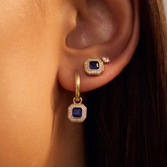 Beloro Jewels Monte Napoleone Sofia 9 carat gold Ear Studs BO360045