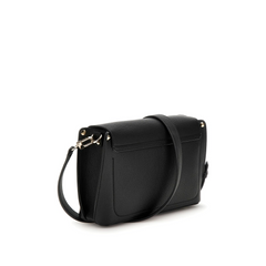 Guess Meridian II Black Flap Crossbody HWBG69-74200-BLA