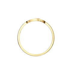 Jackie Gold Giro Doppio 14 Karat Gold Ring JKR24.408-52