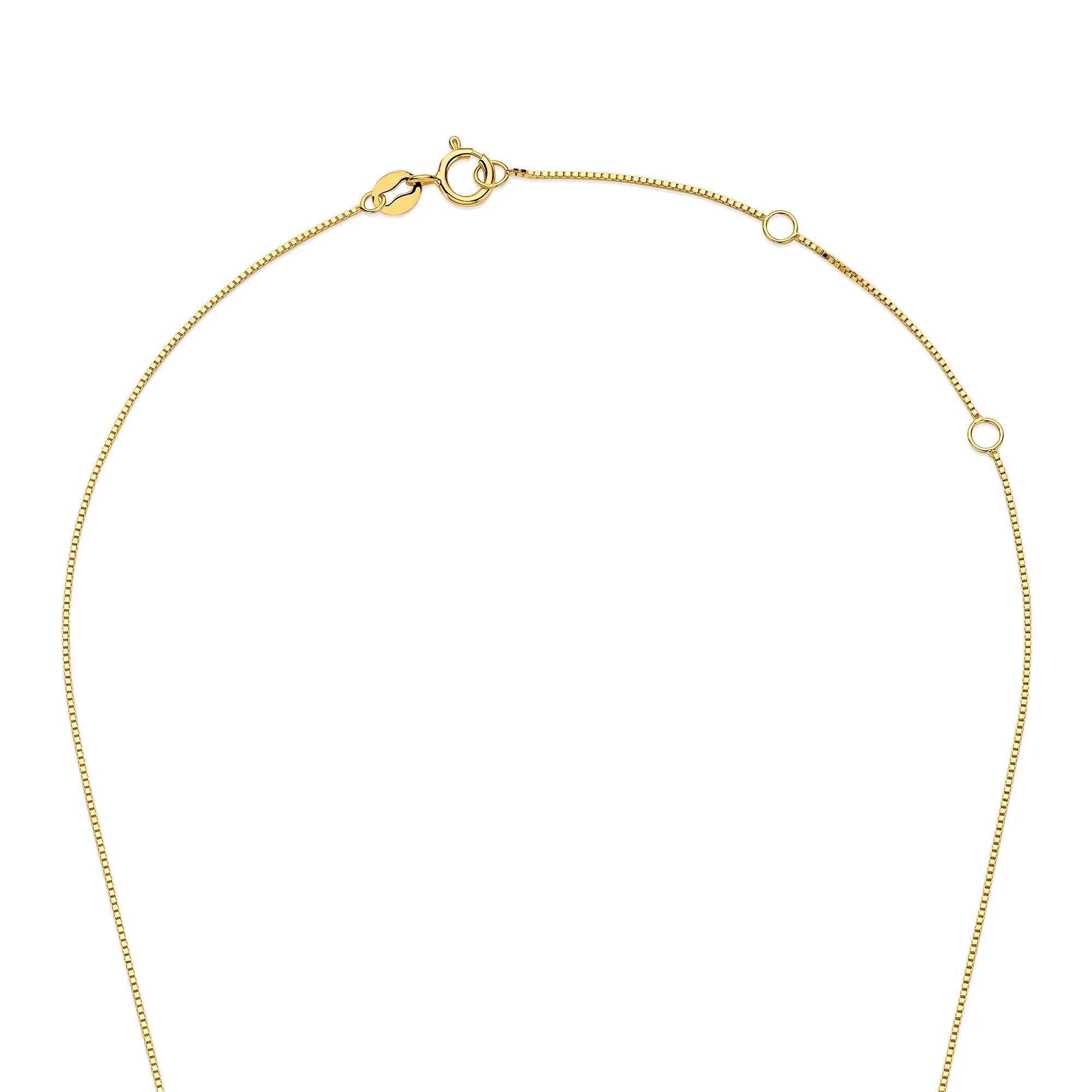 Isabel Bernard Étoiles d’Or Pisces 14 Carat Gold Venetian Necklace With Horoscope IB340189