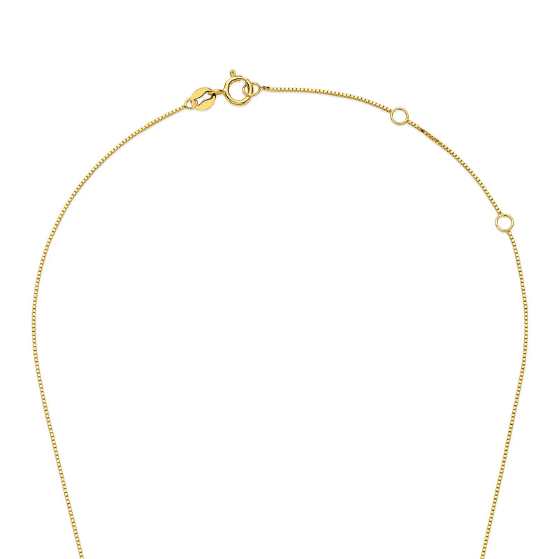 Isabel Bernard Étoiles d’Or Pisces 14 Carat Gold Venetian Necklace With Horoscope IB340189-zoom-