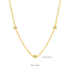 Blush 14 karat gold Necklace 3145YGO