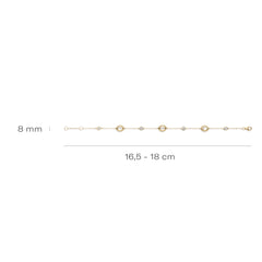 Blush 14 karat gold Bracelet 2252YMQ