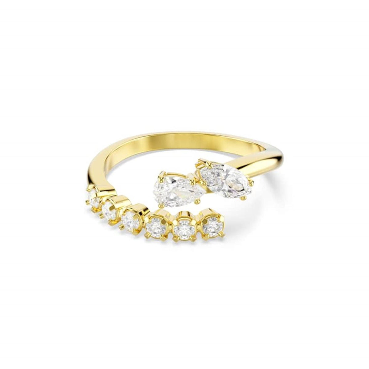 Swarovski Mesmera Attract Gold-Tone Open Ring 5747969