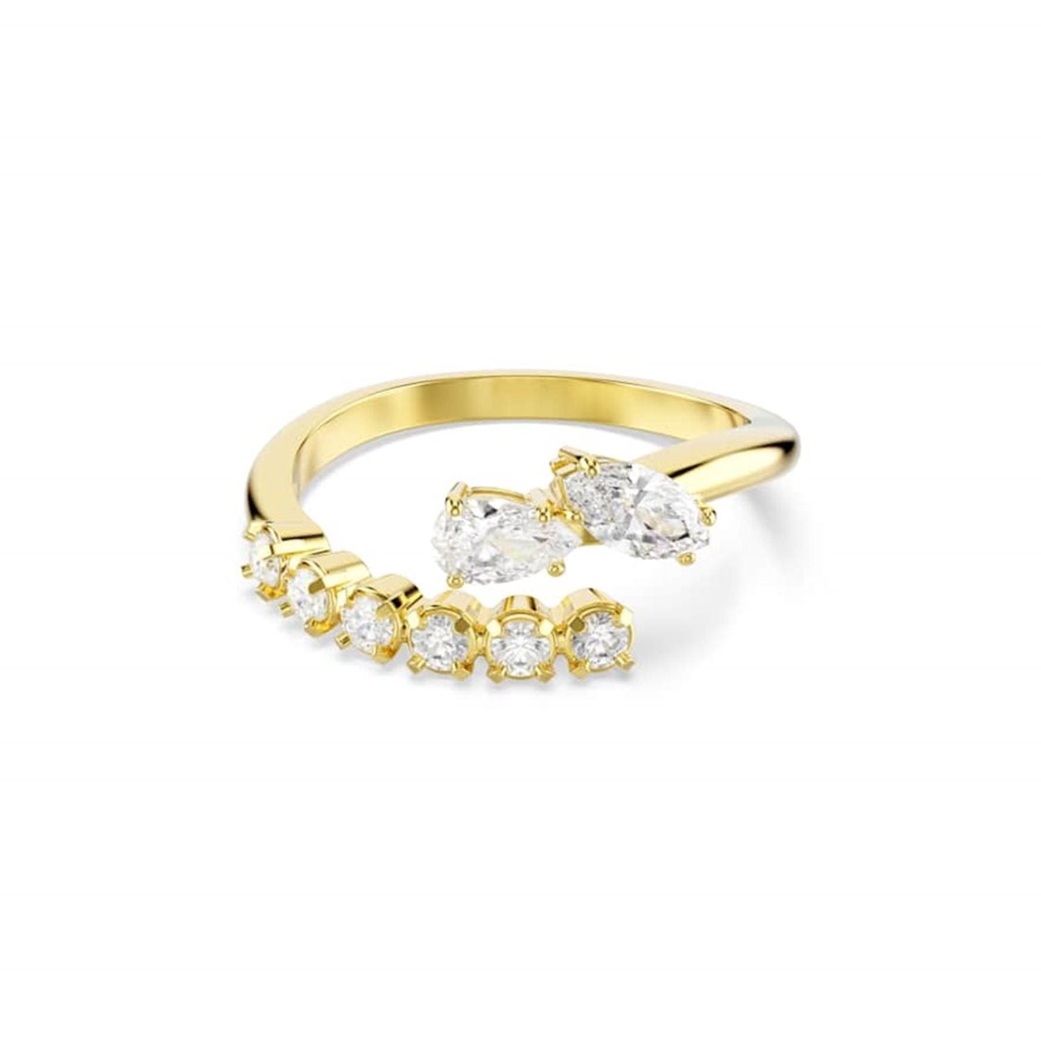 Swarovski Mesmera Attract Gold-Tone Open Ring 5747969