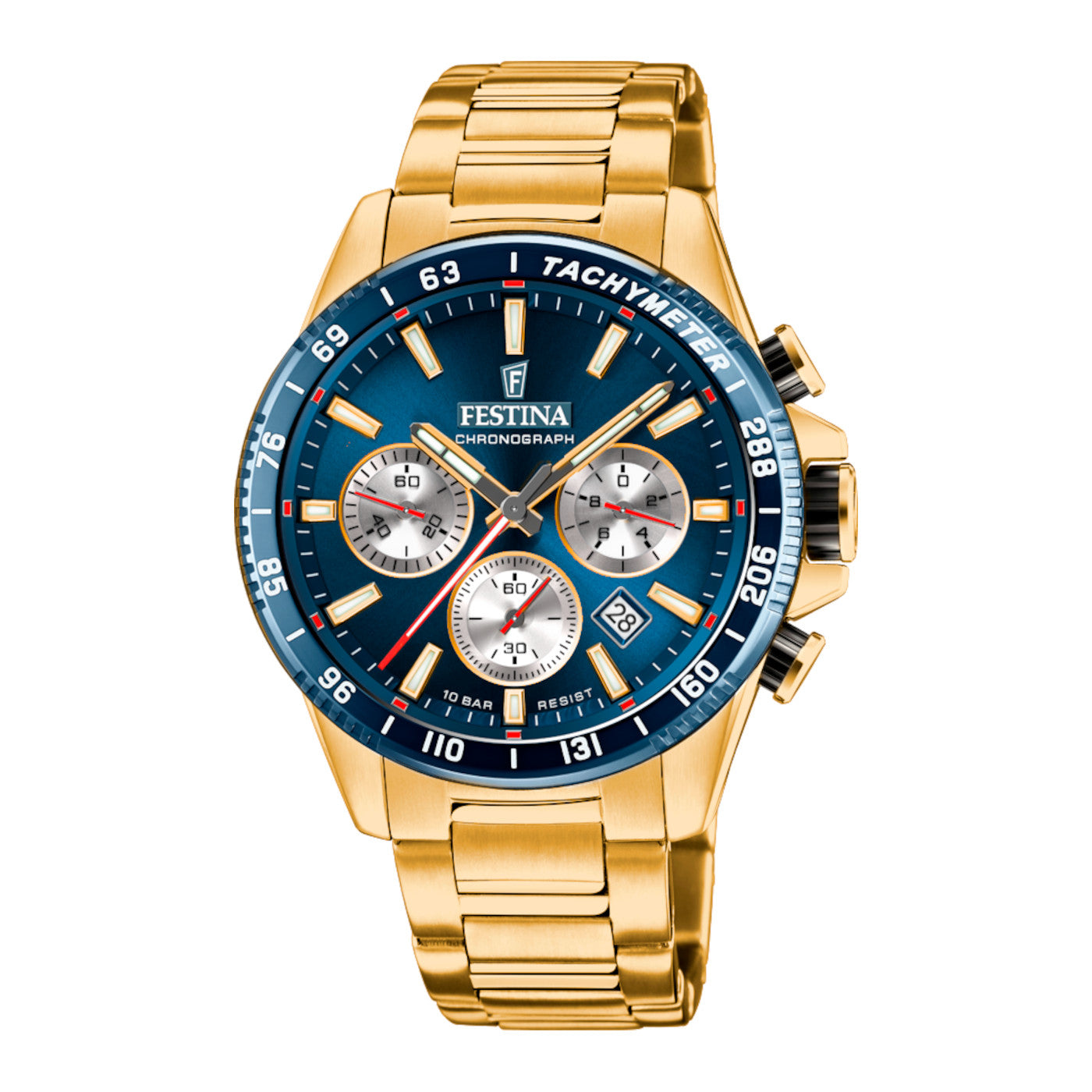 Festina Timeless Chrono Yellow Watch F20634/2
