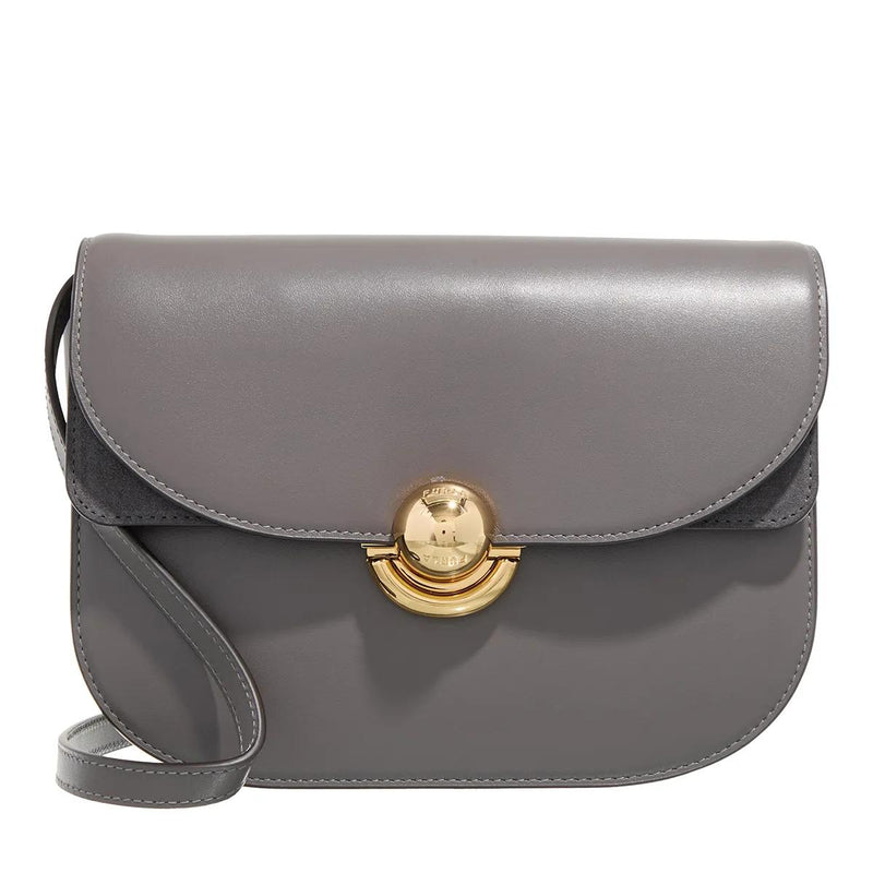 Furla Sfera Grey Leather Crossbody bag 2001-A0629264-zoom-