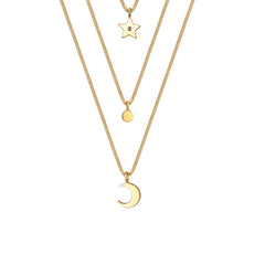 Elli 925 Sterling Silver Layered 2004-BF-0008049-001