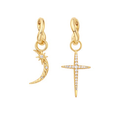 Ania Haie Pop Charms Gold Plated Pendant AH-EC048-04G