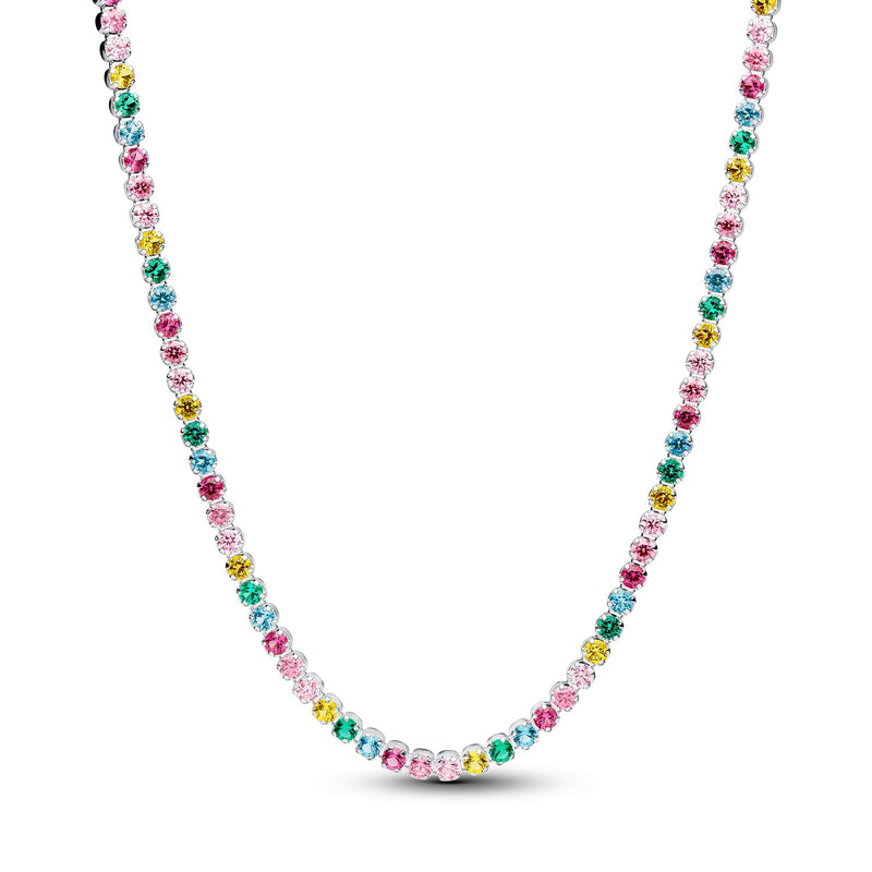 Pandora Timeless Regenboog Tennis Ketting 394648C01-40-zoom-