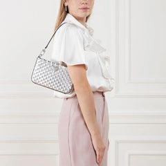 Guess Silver Shoulder Bag 2001-A0372544