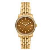 Michael Kors Bryant Round Brown Dial Watch MK7581
