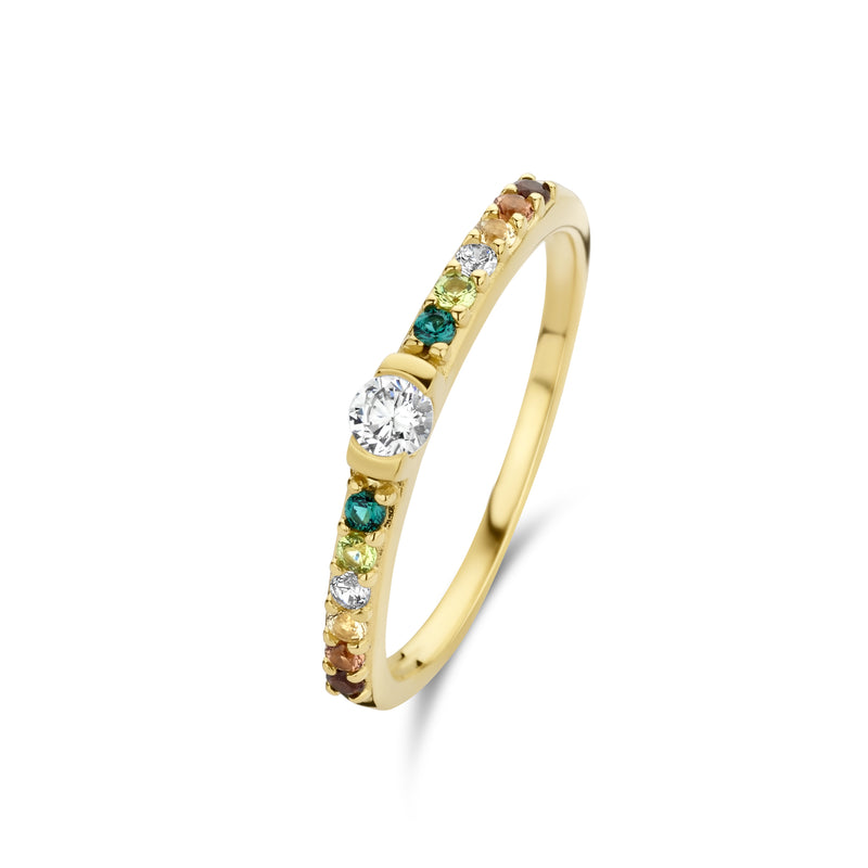 Parte Di Me Santa Maria del Fiore 925 sterling zilveren gold plated ring PDM33024-54-zoom-