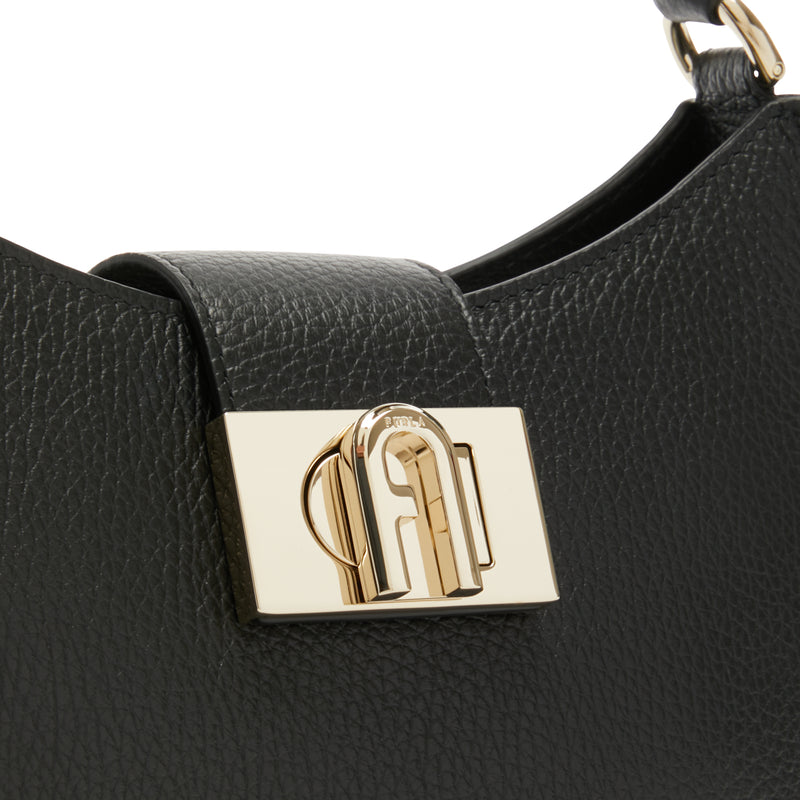 Furla 1927 Black Leather Handbag WB01114HSF000O6000-zoom-