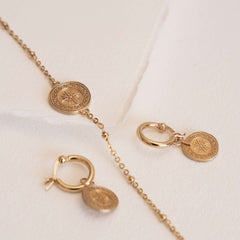 Violet Hamden Athens 925 Sterling Zilveren Goudkleurige Armband VH320001 (Lengte: 16.00-19.00 cm)