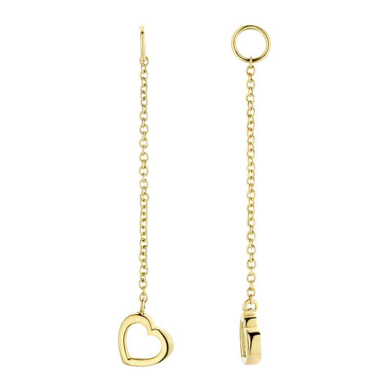 Blush 14 Karaat Gouden Oorbedels 9084YGO-zoom-