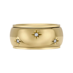 Fossil Sadie Gold Coloured Ring JF048357107
