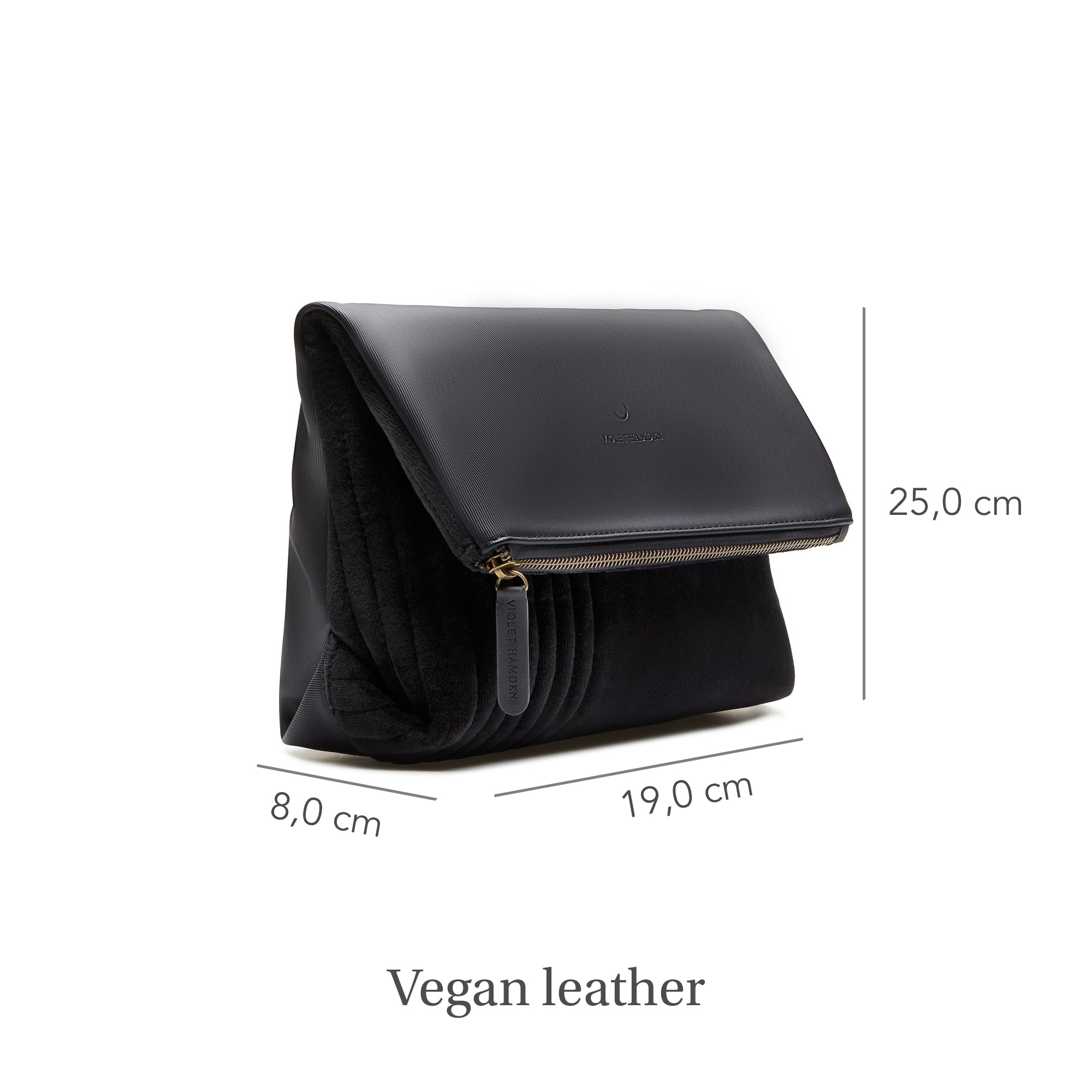 Violet Hamden Essential Bag Zwarte Clutch VH21004