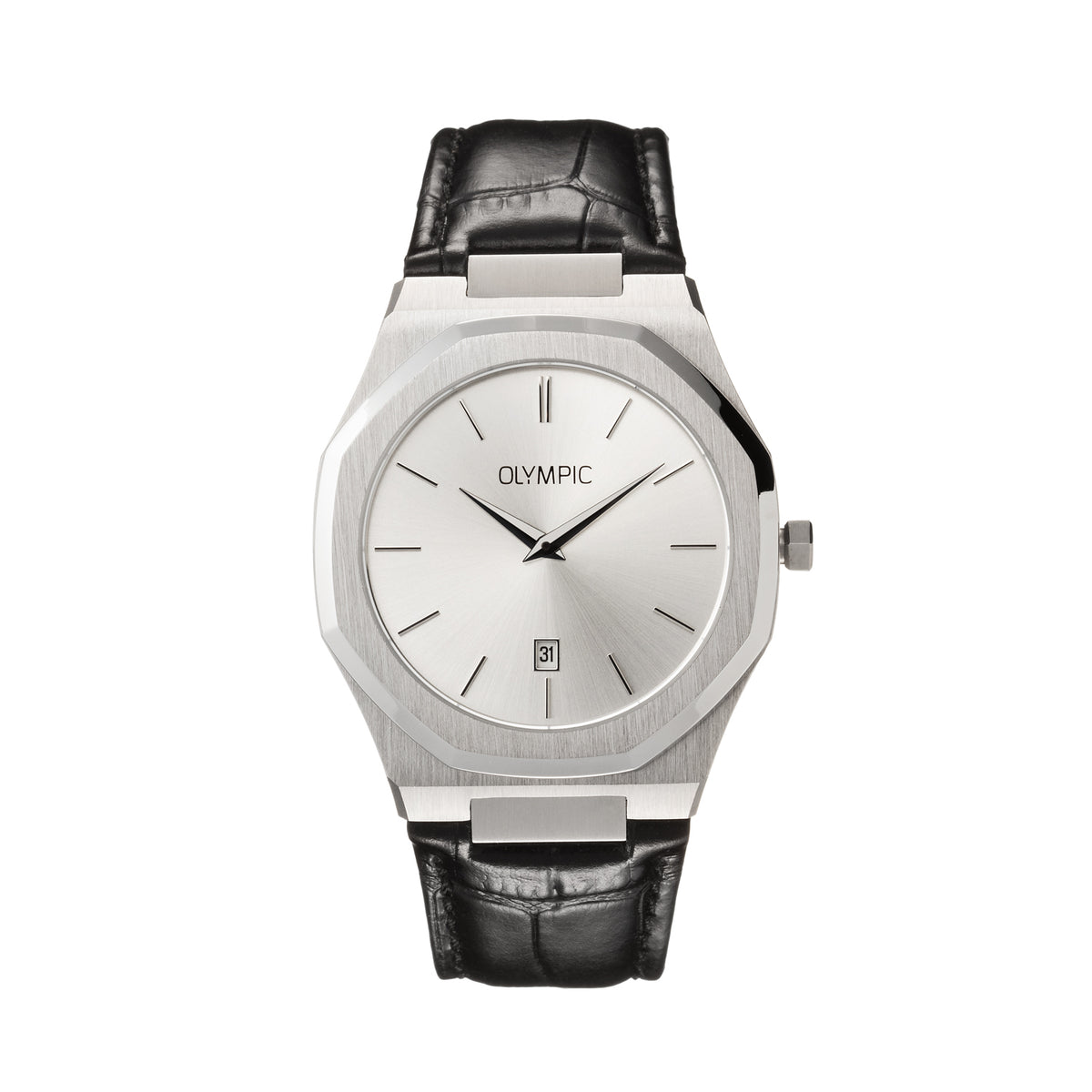 Olympic Terni Silver Men's Watch 2002-OL66HSL011