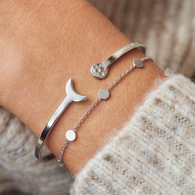 Violet Hamden Luna 925 Sterling Zilveren Armband met Munten VH12011-zoom-