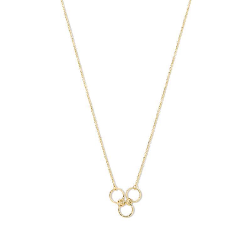 Isabel Bernard 14 Karaat Gouden Belleville Anna Ketting IB340047 (Lengte 40.00-45.00 cm)-zoom-