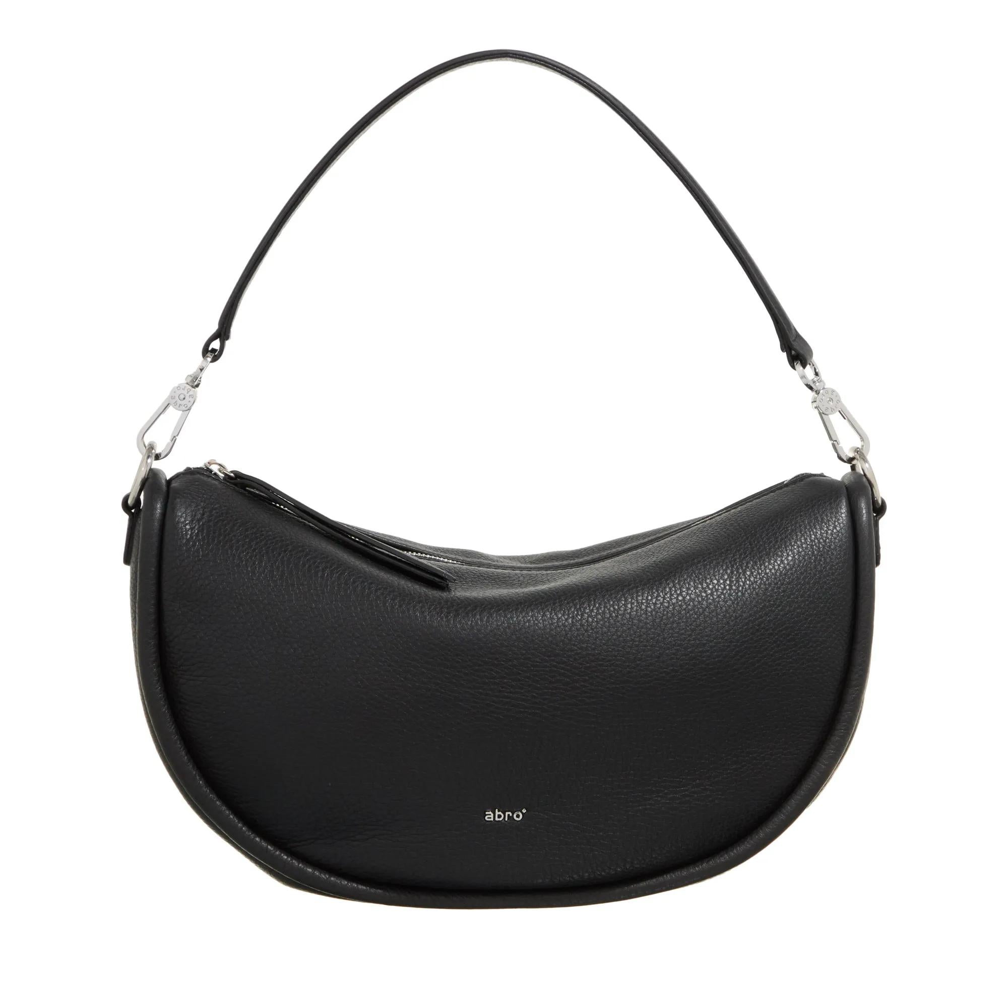 Abro Black Hobo Bag 2001-A0487486