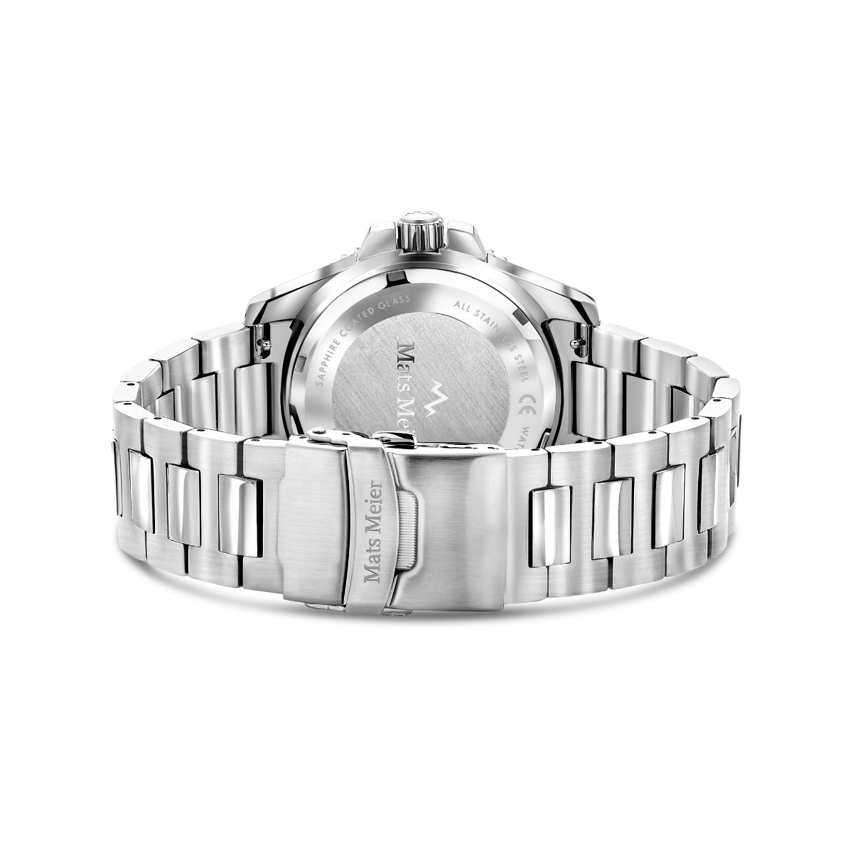 Mats Meier Ponte Dei Salti Men's Watch Silver Coloured and Brown MM00526