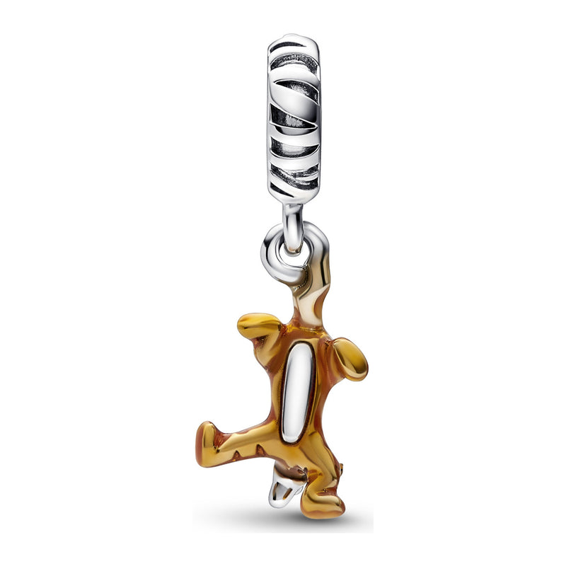 Pandora Disney 925 Sterling Silver Winnie The Pooh Tigger Charm 792213C01-zoom-
