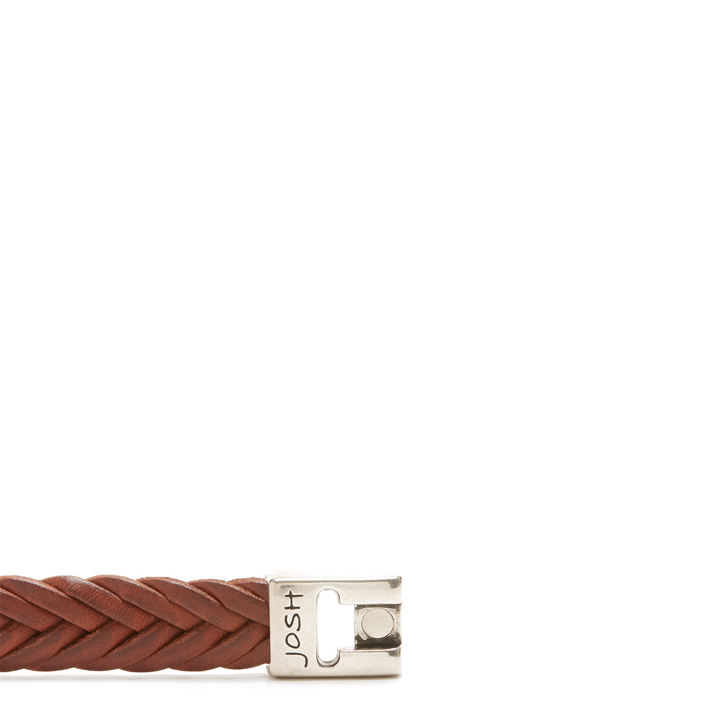 Josh Armband Heren Cognac 24001-BRA-COG (19.50 cm)