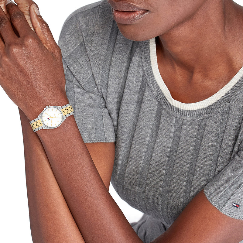 Tommy Hilfiger Zilverkleurig Dameshorloge TH1782855-zoom-