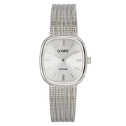 Olympic RetroChic Zilverkleurig Dameshorloge OL73DSS001