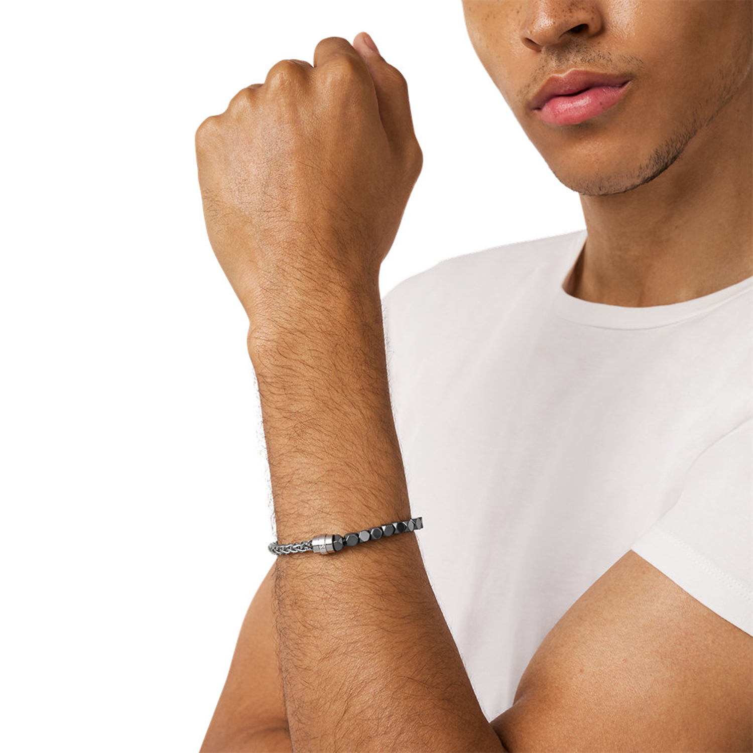 Diesel Font Stainless Steel Bracelet DX1647931