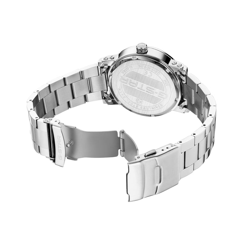 G-STAR Rovic Zilverkleurig Stalen Herenhorloge GSW.509.06-zoom-
