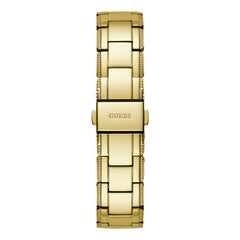 GUESS Crystal Clear Gold Watch GW0470L2