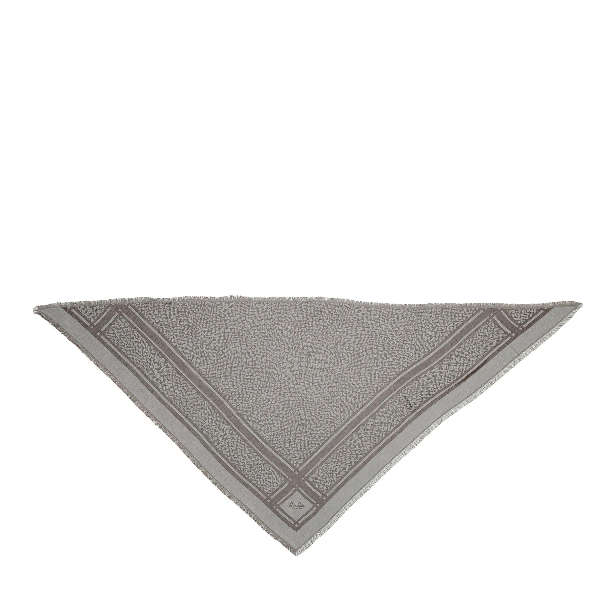 Lala Berlin Brown Lightweight Scarf 2001-A0533926