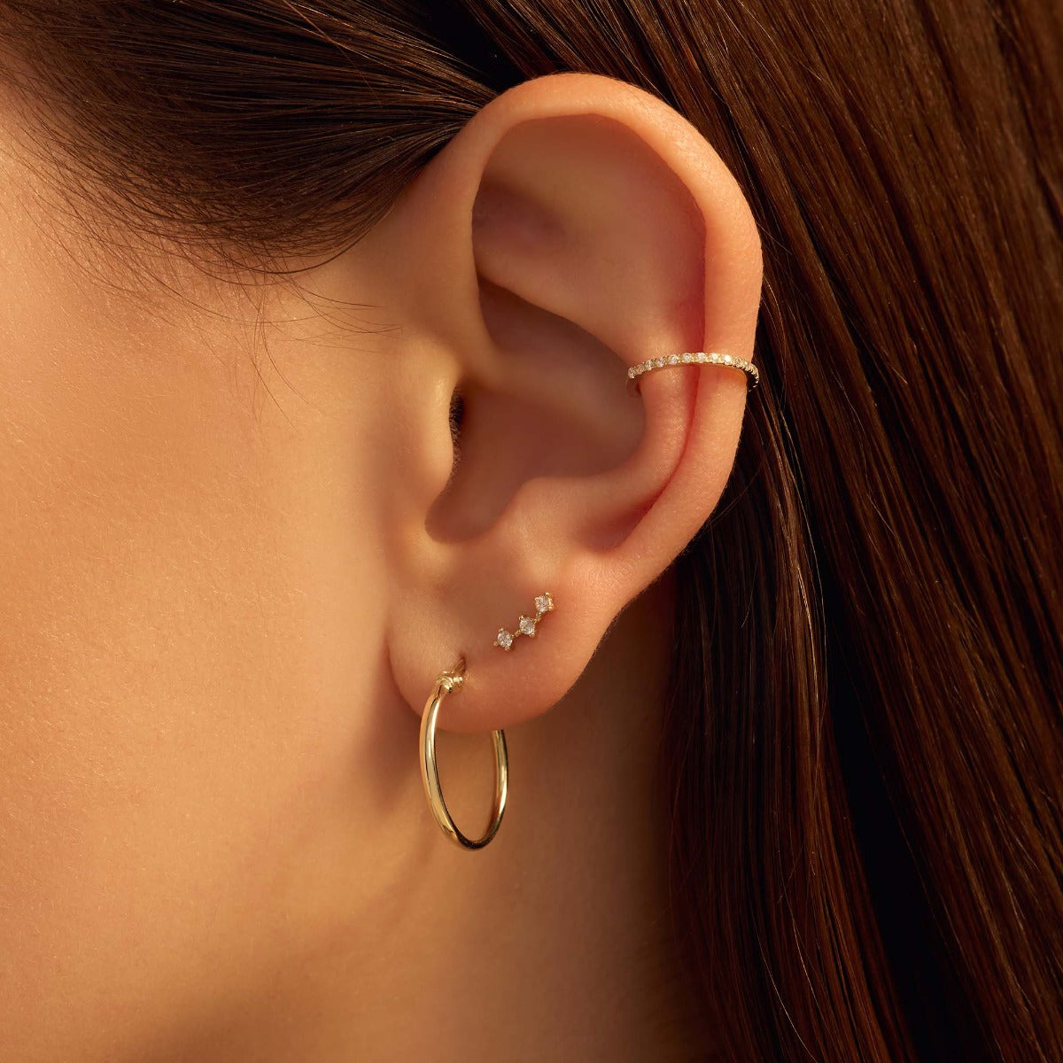 Beloro Jewels Navigli Alani 9 karaat ear cuff BO370012