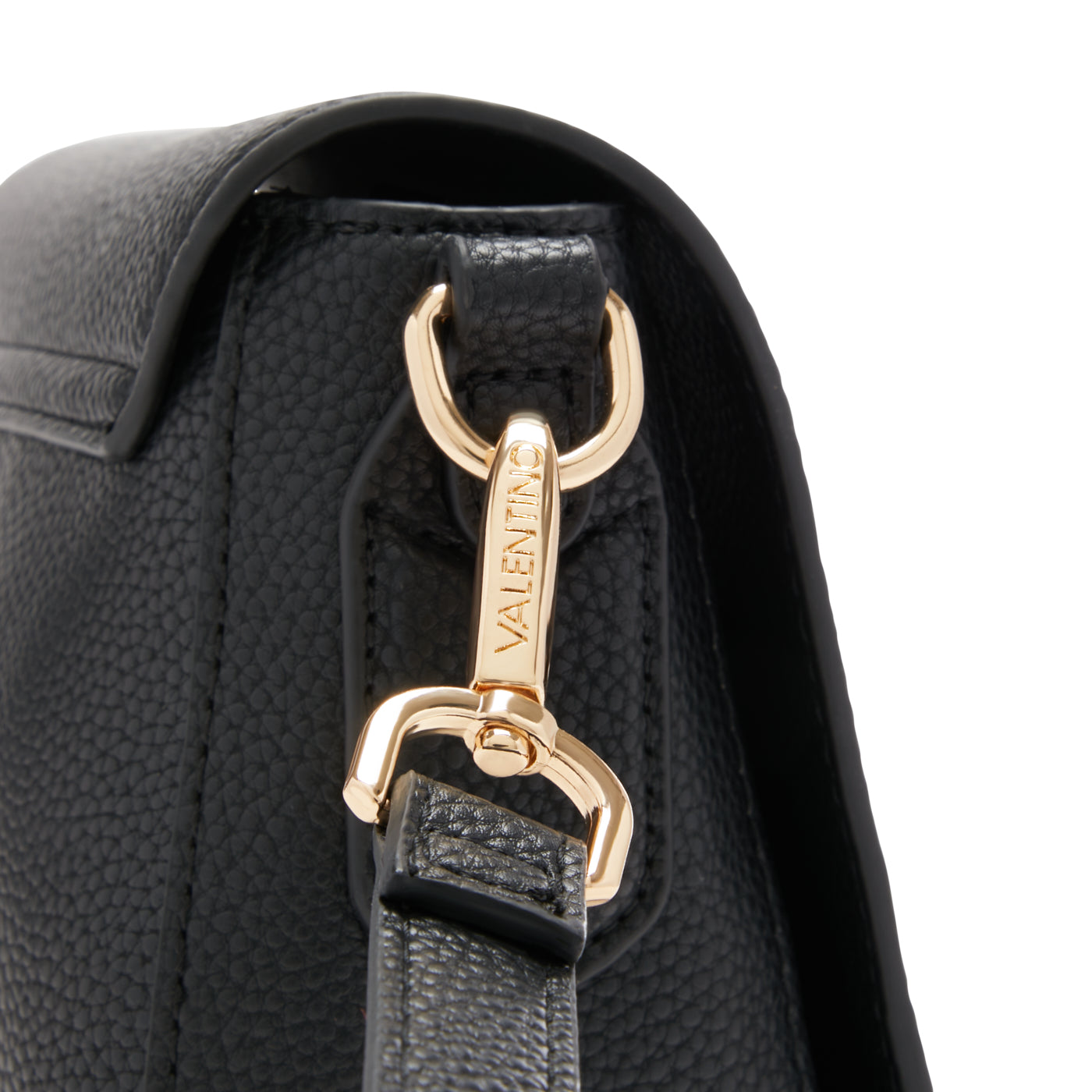 Valentino Bags Brixton Black Crossbody Bag VBS7LX08NERO