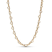 Pandora Moments 14 Karat Gold Plated Necklace 363334C00-45