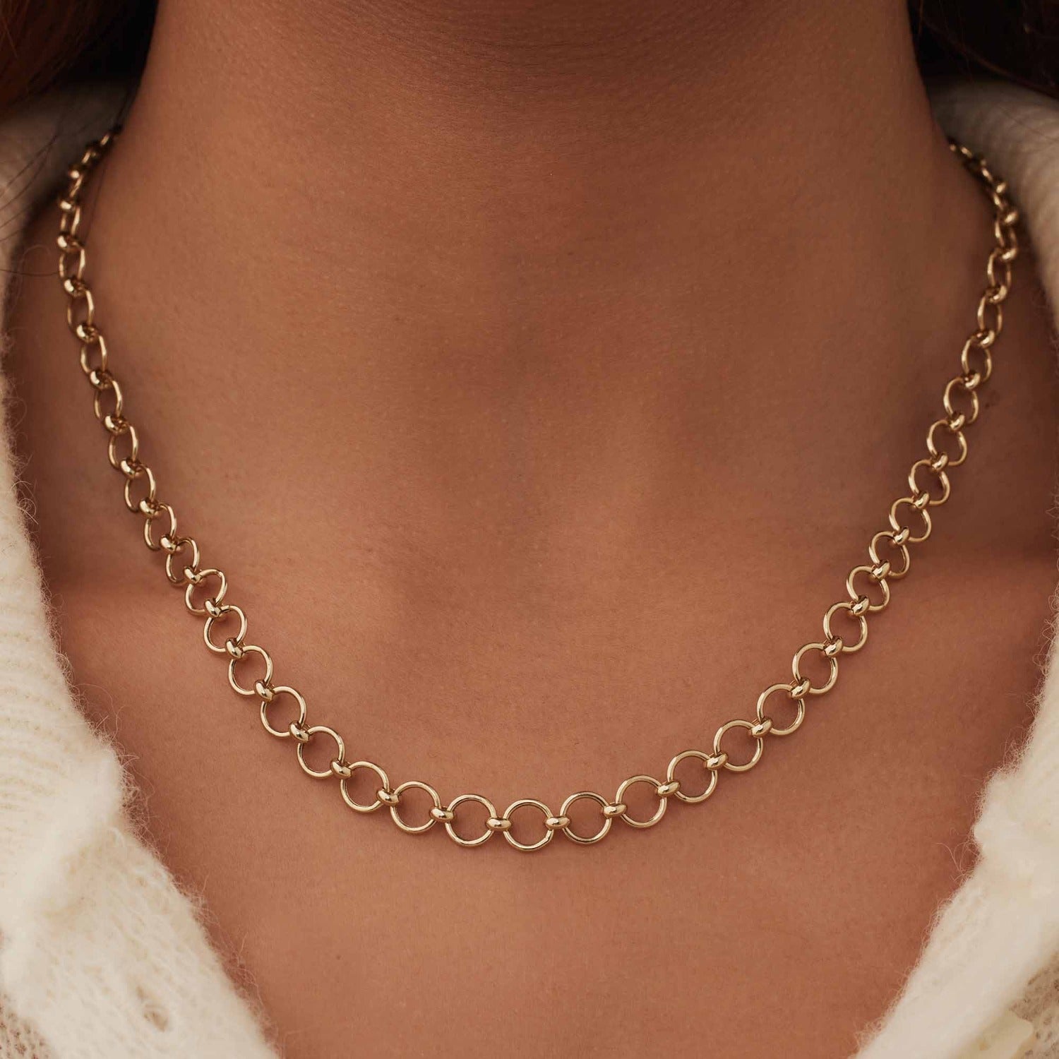 Isabel Bernard Cadeau d'Isabel 14 karat gold necklace and bracelet gift set IB90178