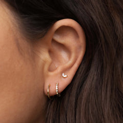 Karma 925 Sterling Silver Angelin Earparty EPV42GP