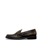 Isabel Bernard Vendôme Blandine mokka loafers van spazzolato leer IB51015-639-36