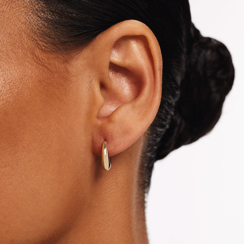 Isabel Bernard Rivoli Delene 14 karaat gouden oorringen IB360279-zoom-