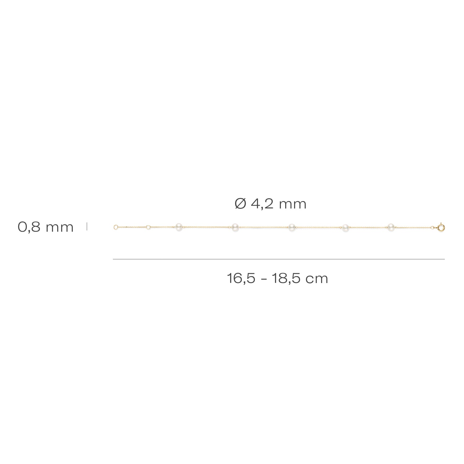 Blush 14 karat gold Bracelet 2248YPW