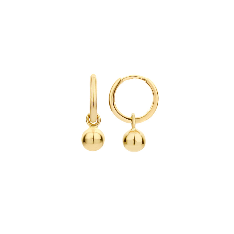 Blush 14 Carat Golden Earrings 9062YGO-zoom-