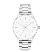 Calvin Klein Linked Wit Heren Horloge 2002-CK25200501